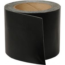 Repair Tape, Tarp 4"W x 25'L Black - Adhesive Tape Roll
